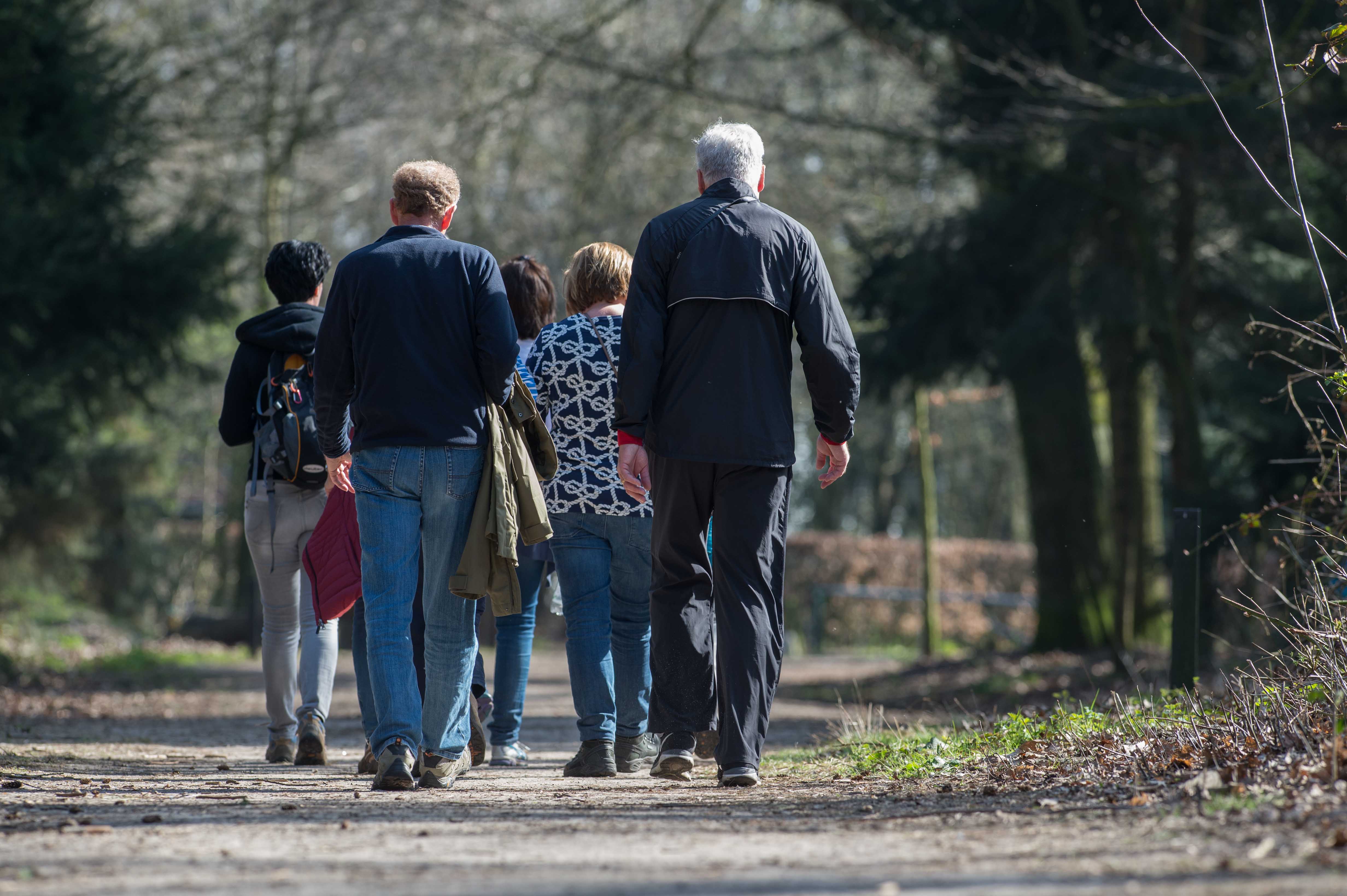 Op een van de eerste mooie lentedagen vond de Elkerliek gezondheidswandeling plaats